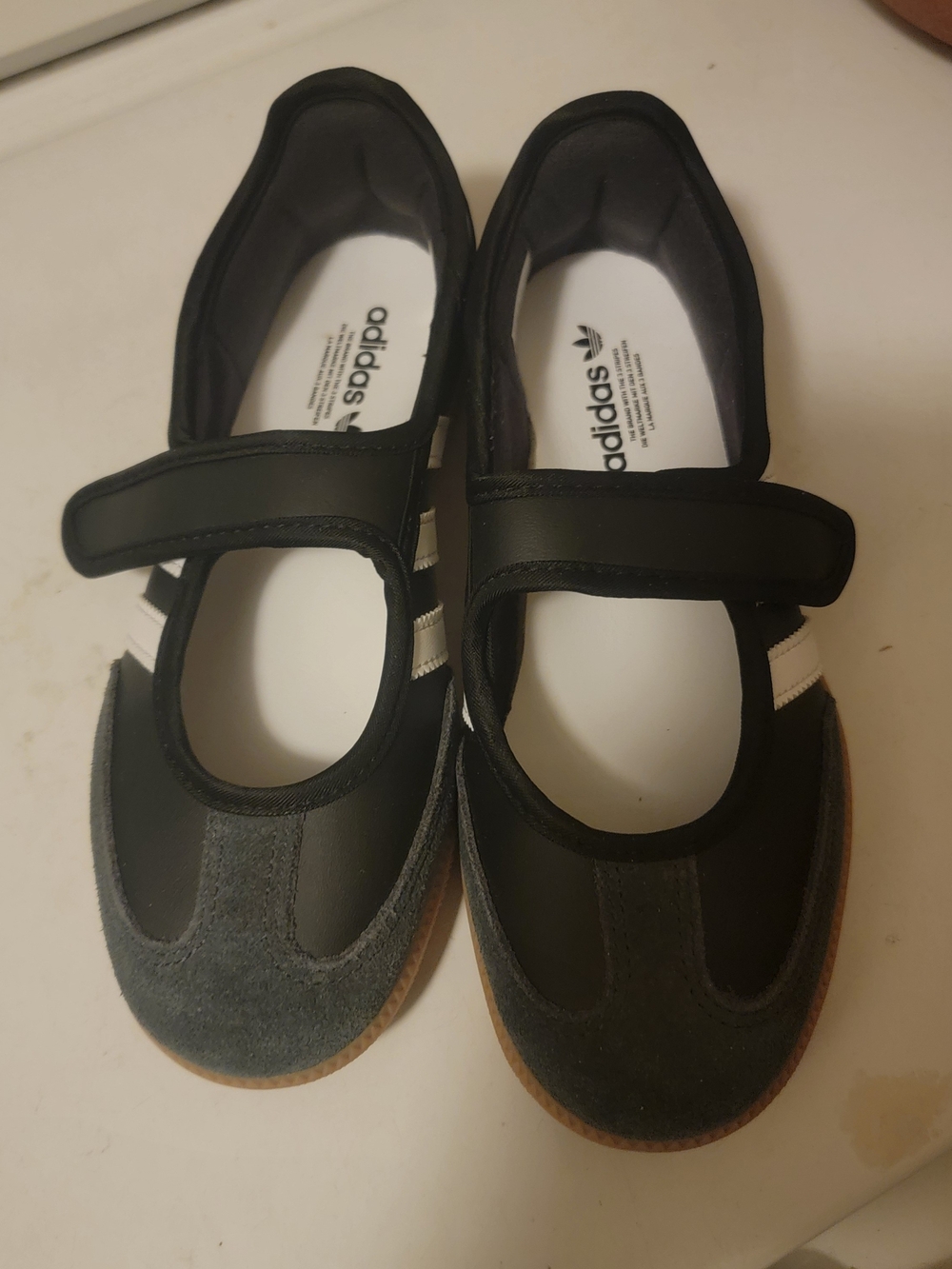 Adidas Kids Black Mary Jane Sport Shoes Sz 5 Big Kids Or 6.5 Womens. NEW